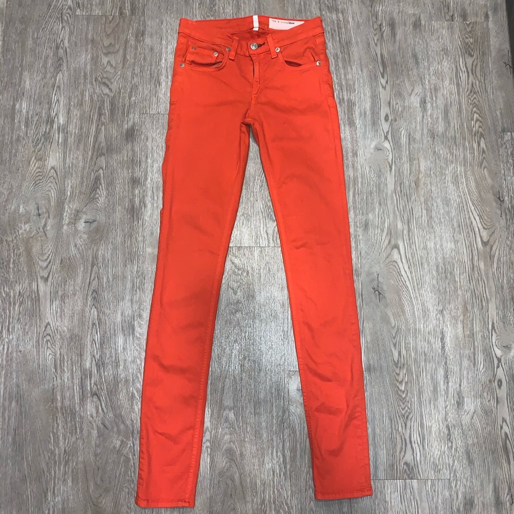 HP π Rag & Bone | Skinny Red Jean - Picture 2 of 6